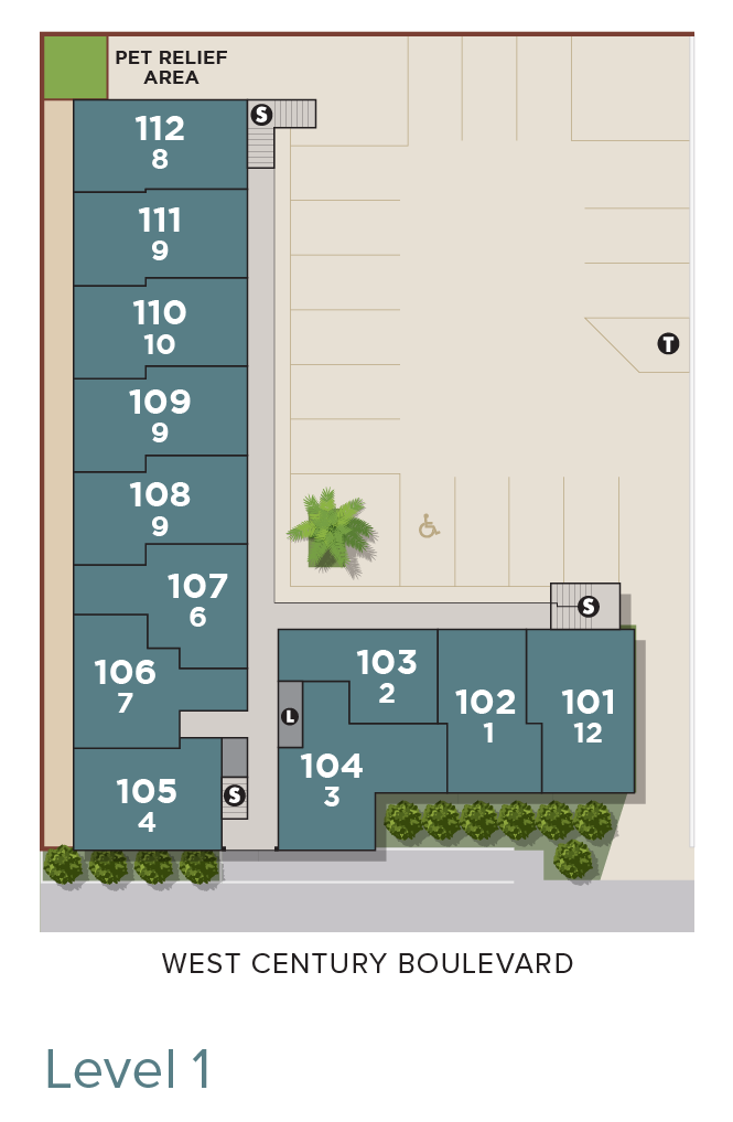 i-wood II site plan level 1